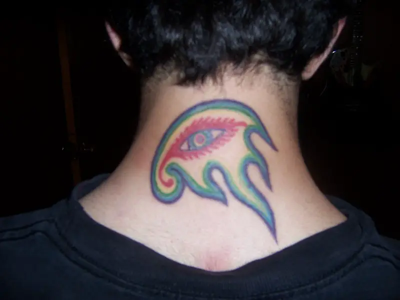 back of the neck tattoos