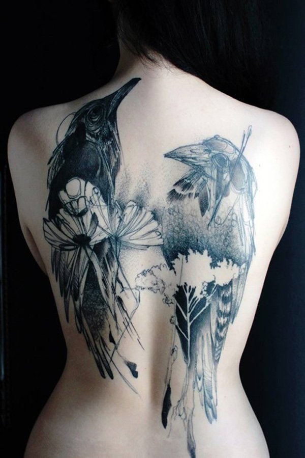 birds of beauty cool tattoos