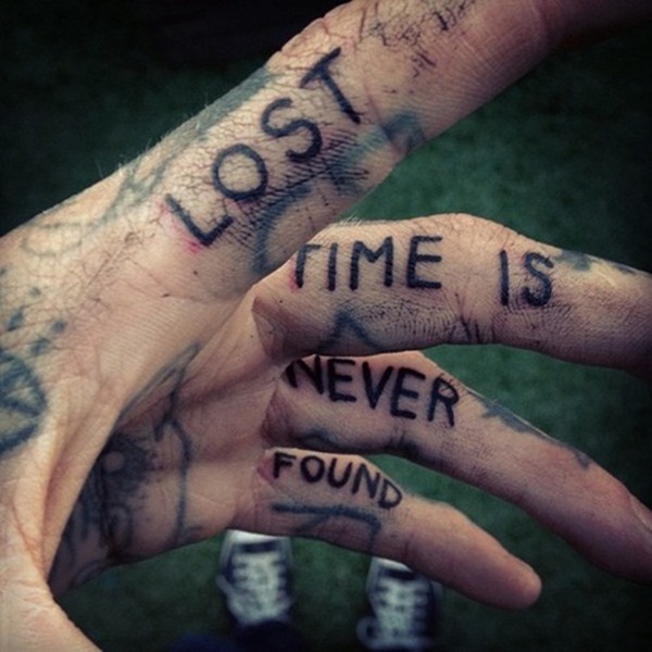 meaningful tattoo with time