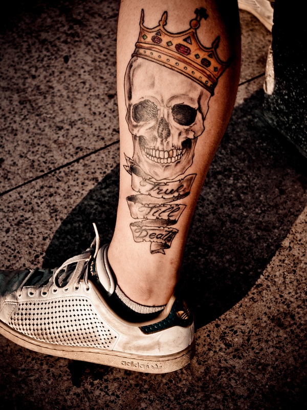 king joker skull tattoos