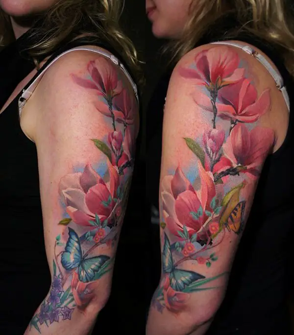 half sleeve tattoos for women