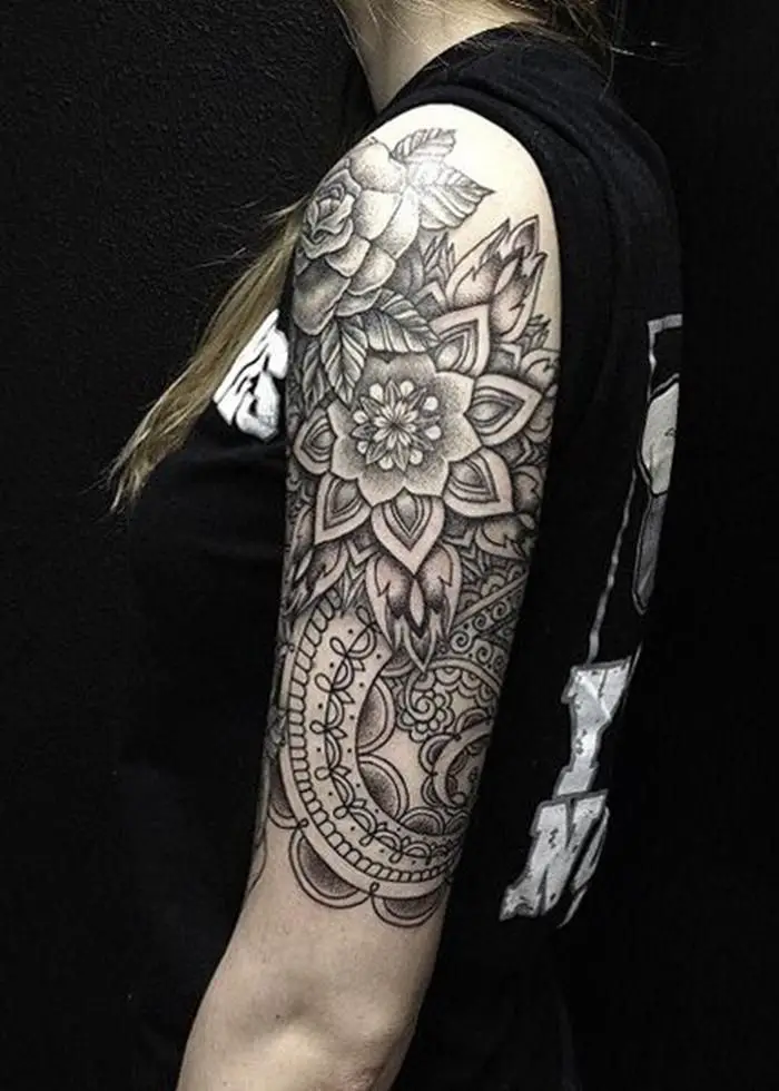 half-sleeve-tattoos-for-women-19