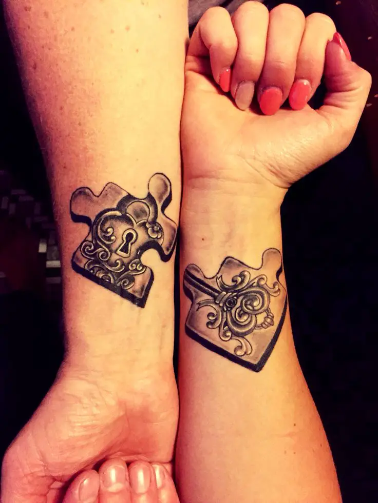 27 EXPRESSIVE MATCHING TATTOOS FOR COUPLES IN LOVE   Matching Tattoos For Couples 19 