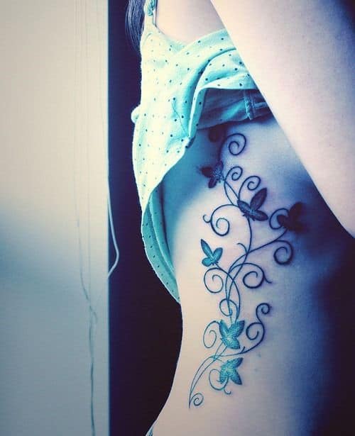 35 Best Back Tattoo Designs  Images For Girls  Heart Bows  Makeup