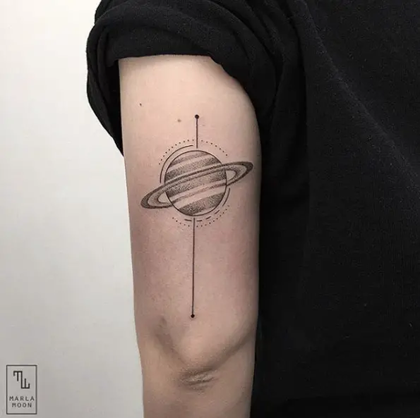 Back Of Arm Tattoo Idea