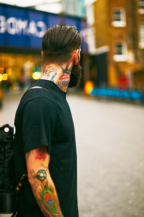 Back Neck Tattoos For Men For Men  फट शयर