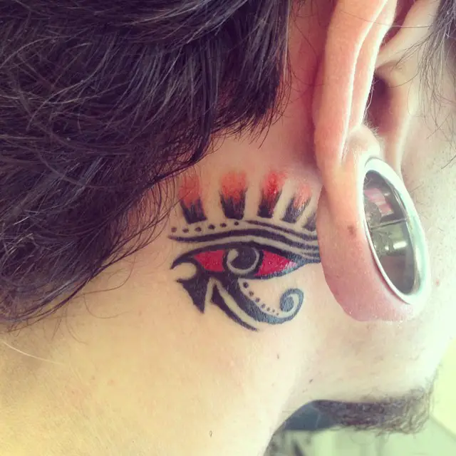 tattoos behind the ear