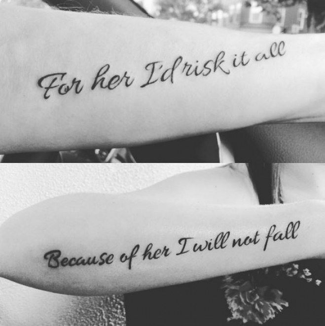 best friendship quote tattoos  EntertainmentMesh