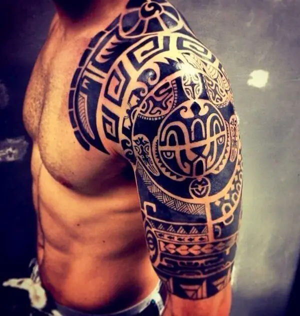 bicep tattoos for men