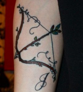 12 Awesome Bow And Arrow Tattoo That Says About You