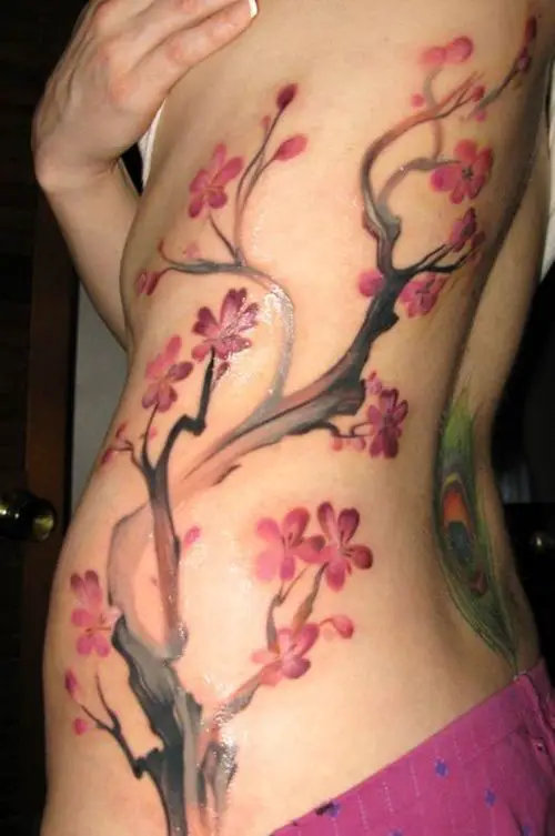 cherry blossom tree tattoos