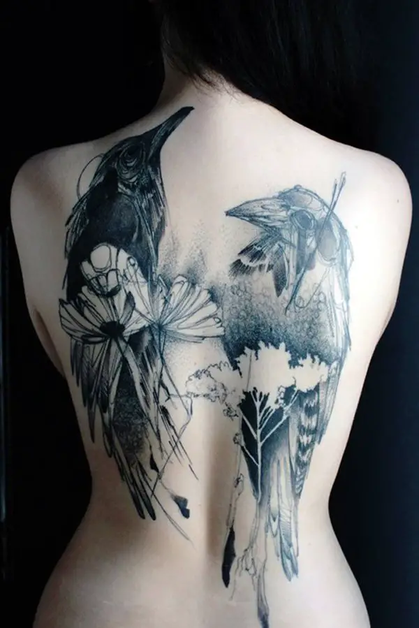 birds of beauty cool tattoos