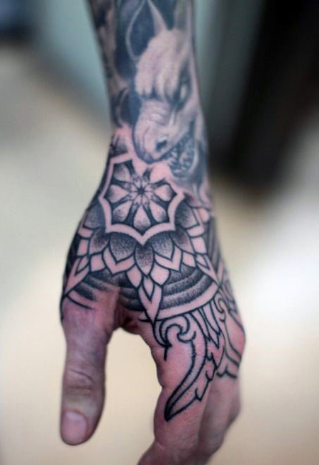 ink work hand tattoos for men