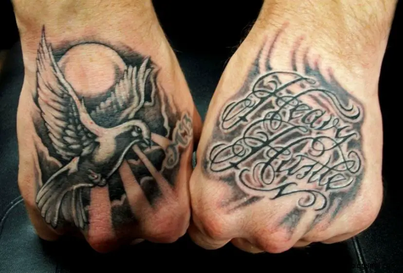 small hand tattoos for men