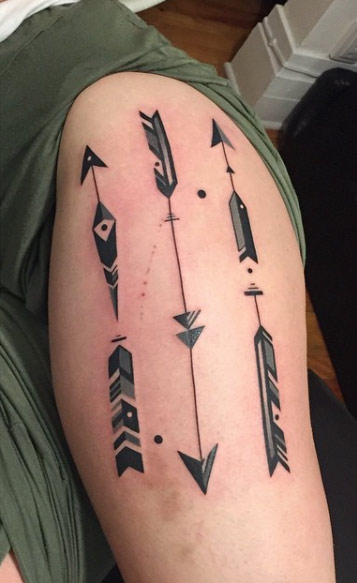 nfinity arrow tattoo meaning