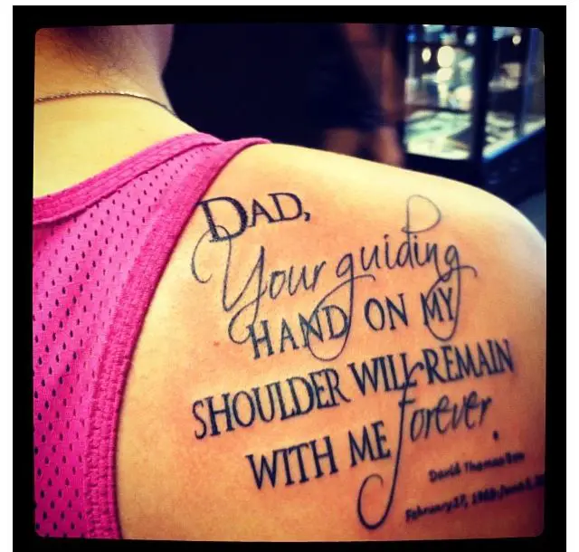 30 Tattoo Ideas For Praising Your Dad - Psycho Tats