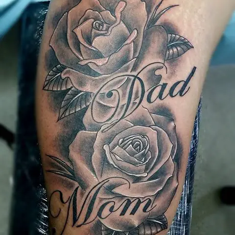 30 Unique Mom Dad Maa Paa Tattoo Designs 2023