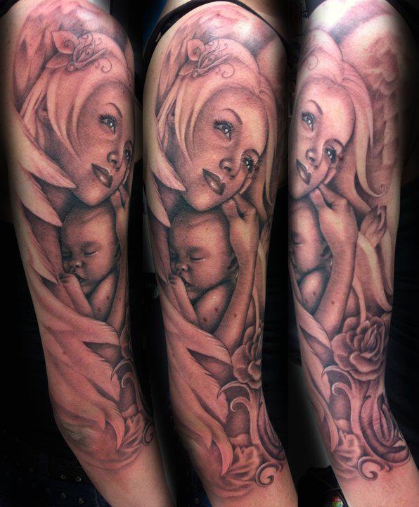 tattoos for mother and son
