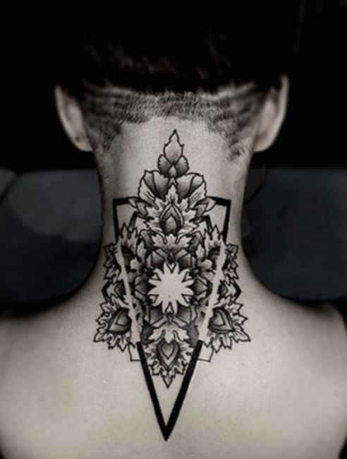 25 Bold Neck Tattoos For Women Who Know Their Style