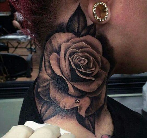 40 Best Neck Tattoos for Women 2023   The Trend Spotter