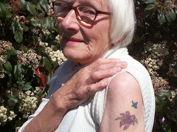 12 Inspiring Old Ladies With Tattoos 