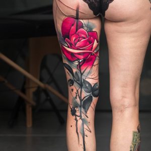 126 Incredible Thigh Tattoos For Women2023 Version