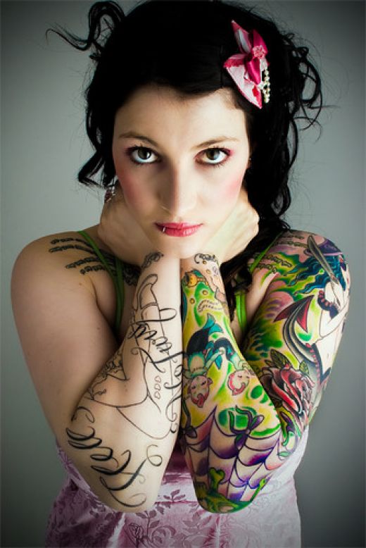 circe solei sleeve tattoos for girls