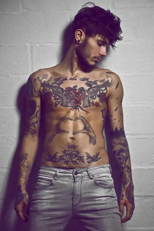 Top 40 Best Stomach Tattoos For Men