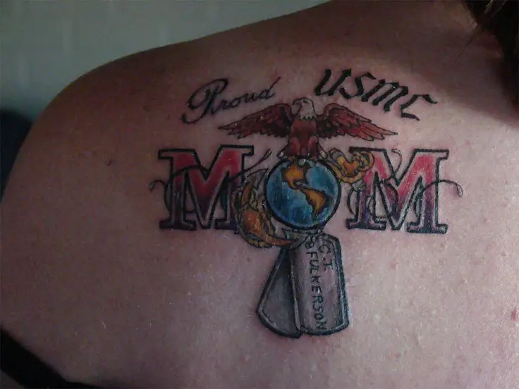 Addictive Ink  marine mom tattoo thank you for your  Facebook