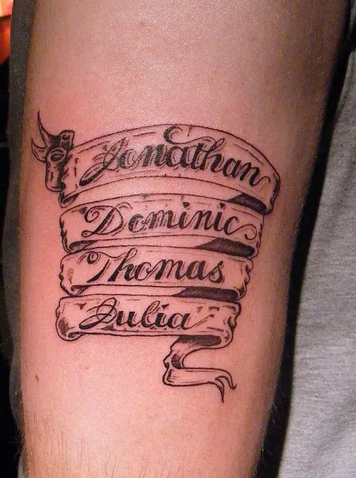 Tattoo uploaded by Daphne Cote  Arrows with kids names for this momma   Tattoodo