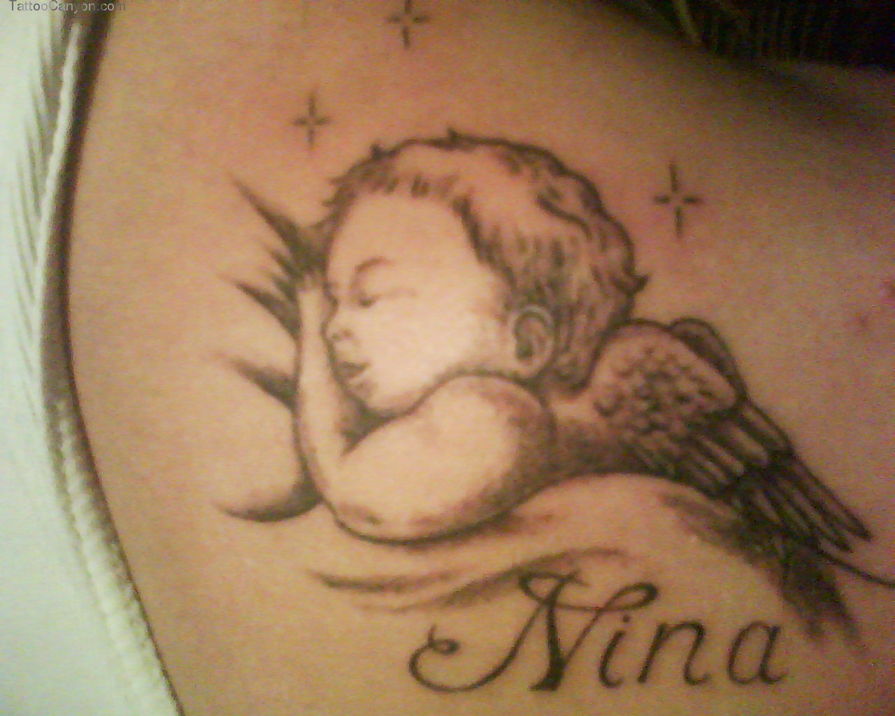 LITTLE ANGEL KIDS TATTOOS