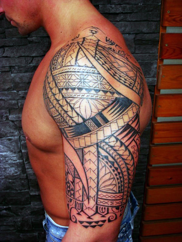 Tribal Outline Tattoo