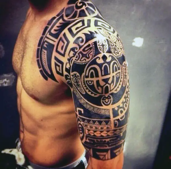 Traditional tribal tattoos for men