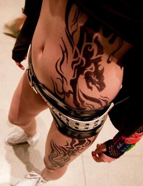 body art tribal tattoos for women