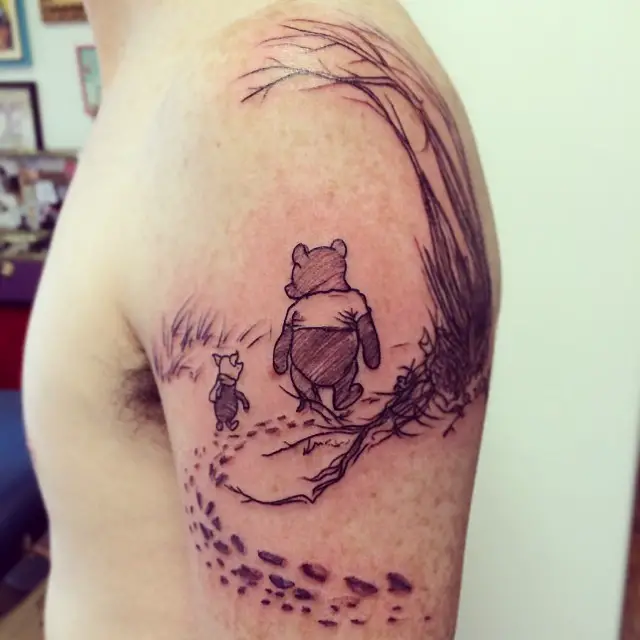 17 Winnie The Pooh Tattoos With Cute and Amazing Meanings  TattoosWin