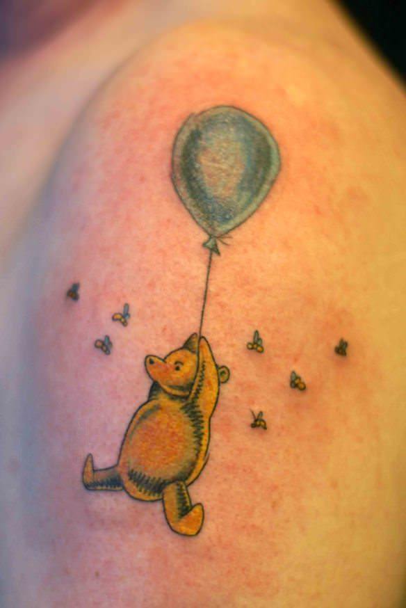 Friends Forever with Winnie the Pooh Tattoos  Ratta TattooRatta Tattoo