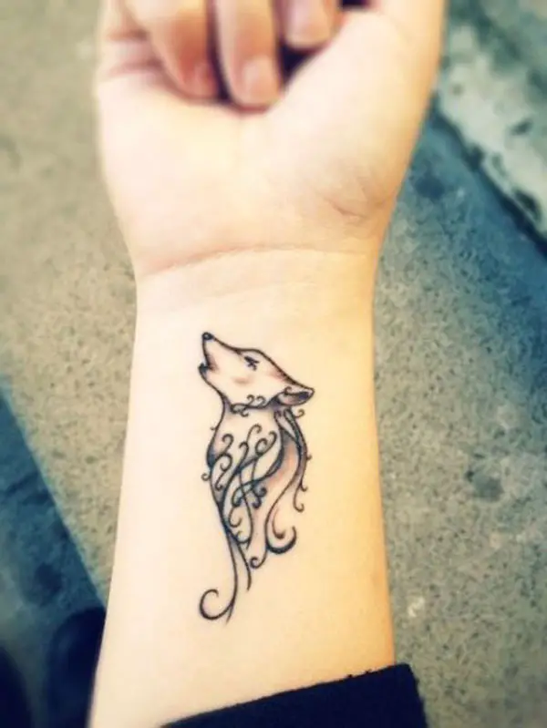 Animal Wrist tattoos for men