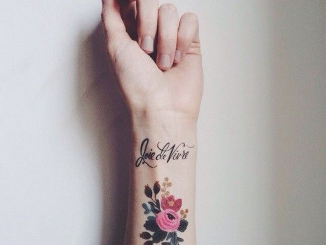 tattoos for women on wrist