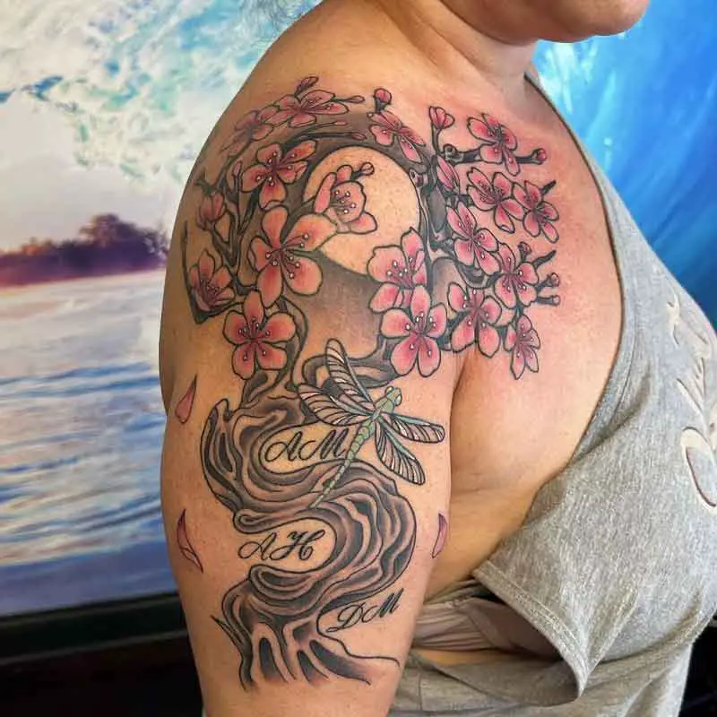 Cherry Blossom Tattoo Meaning Designs Ideas And Much More