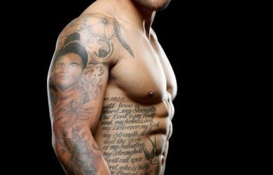 rib tattoos for guys