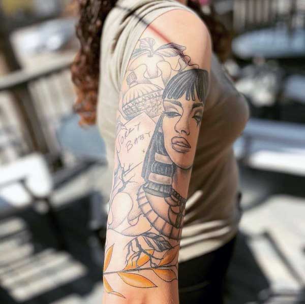 140 Unique Designs Of Female Classy Half Sleeve Tattoo