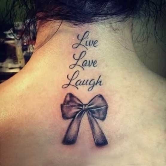 live love laugh  tattoo script free scetch