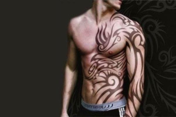 rib cage tattoo