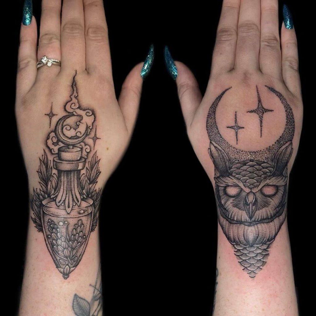 tattoo for girls on hand 