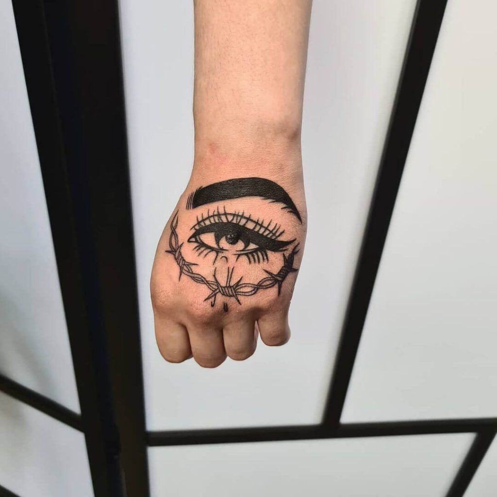 tattoo for girls on hand 