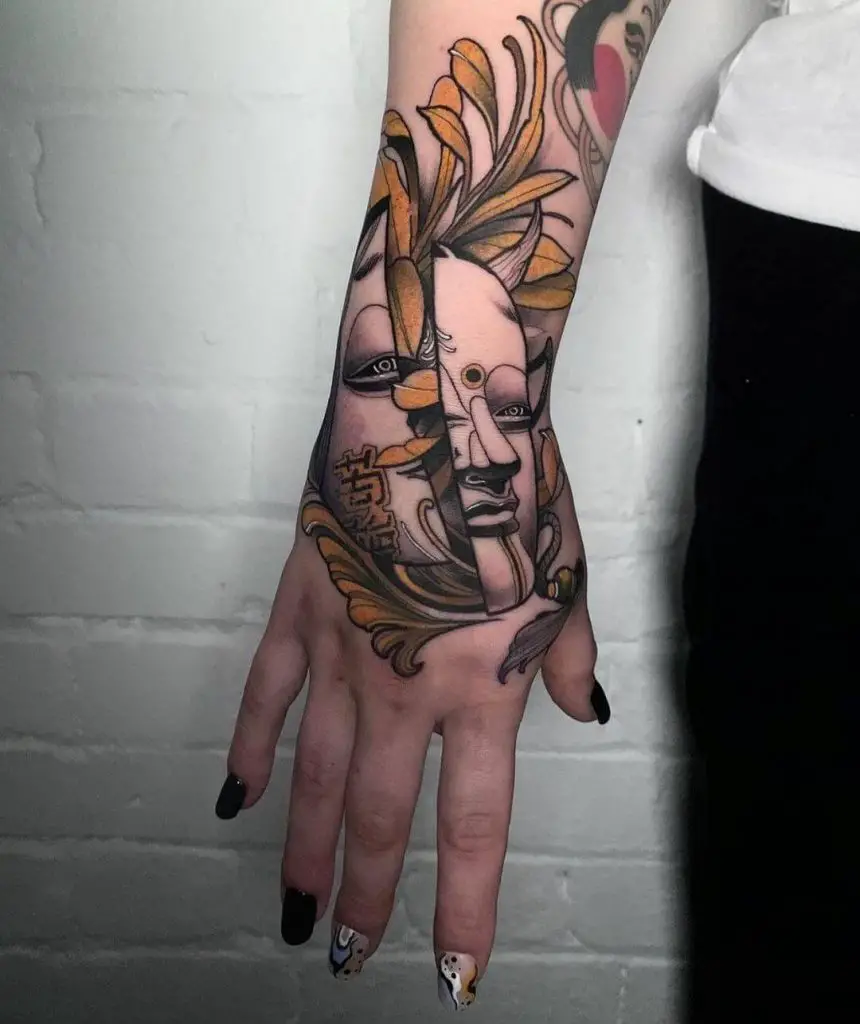 tattoo for girls on hand 