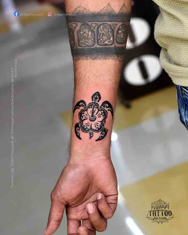 coolest wrist tattoos for men