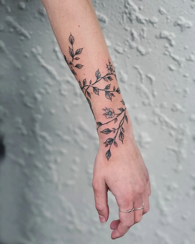 full wrist tattoo