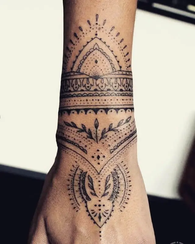 full wrist tattoo