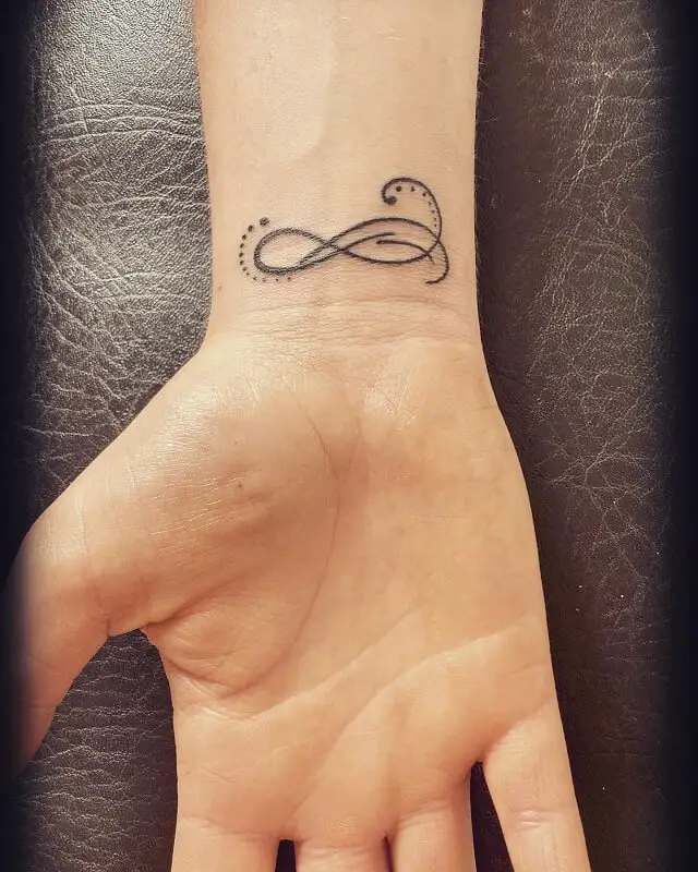 infinity wrist tattoos